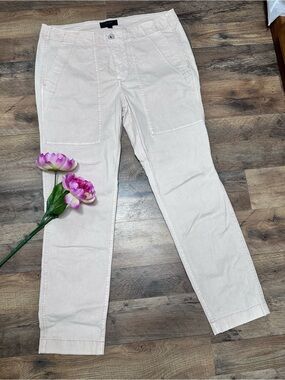 J. Crew Soft Pale Pink Ankle Cropped Jeans